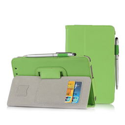 文逸 wenyi me173x原装保护套 memo pad hd7皮套 智能唤醒休眠保护壳 绿色平板电脑配件产品图片1 it168